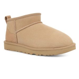 NIB Ugg Ultra Mini Driftwood Size 8 Women’s Classic Boot